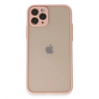 İphone 11 Pro Kılıf Montreal Silikon Kapak - Pembe
