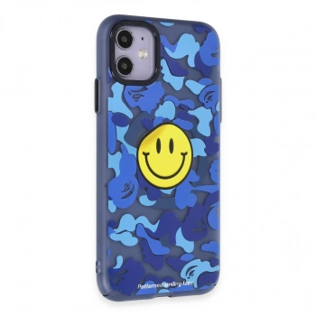 İphone 12 Kılıf Apollo Magneticsafe Desenli Kapak - Apollo Mavi - 1