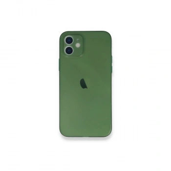 İphone 12 Mini Kılıf Pp Ultra İnce Kapak - Yeşil