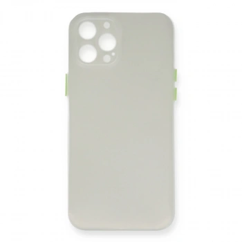 İphone 12 Pro Kılıf Pp Ultra İnce Kapak - Beyaz