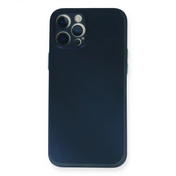İphone 12 Pro Kılıf Pp Ultra İnce Kapak - Mavi