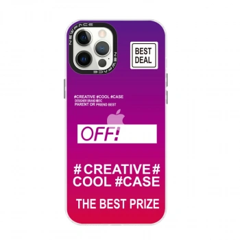 İphone 12 Pro Max Kılıf Estoril Desenli Kapak - Estoril - 9