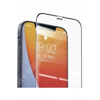 Iphone 12 Pro Max Uyumlu 9D Tam Kaplayan Parmak Izi Bırakmayan Ekran Koruyucu Film (599)