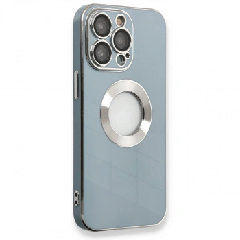 İphone 13 Pro Max Kılıf Store Silikon - Sierra Blue