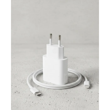 İphone 14 13 12 11 Xr Xs Max 20w Lightning Şarj Adaptörü Kablo Dahil