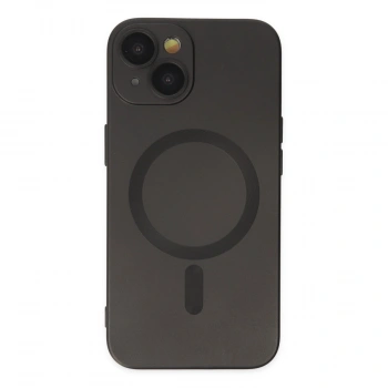 İphone 14 Plus Kılıf Moshi Lens Magneticsafe Silikon - Siyah