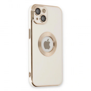 İphone 14 Plus Kılıf Store Silikon - Beyaz