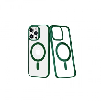 İphone 14 Pro Kılıf Element Magneticsafe Sert Kapak - Köknar Yeşili