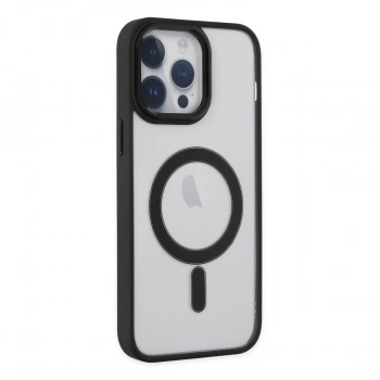 İphone 14 Pro Kılıf Room Magneticsafe Silikon - Siyah