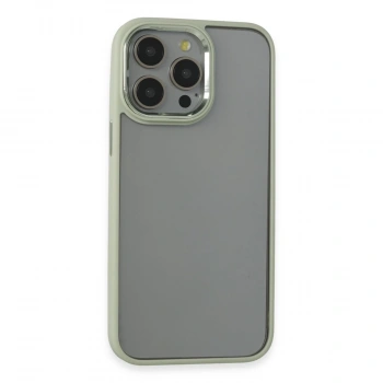 İphone 14 Pro Max Kılıf Power Silikon - Yeşil