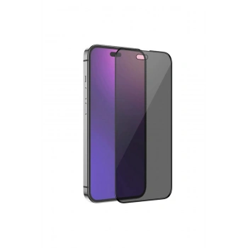 Iphone 14 Pro Max Uyumlu Hayalet Ekran Gizli Tam Kaplayan Kırılmaz Cam Seramik Ekran Koruyucu Film (599)