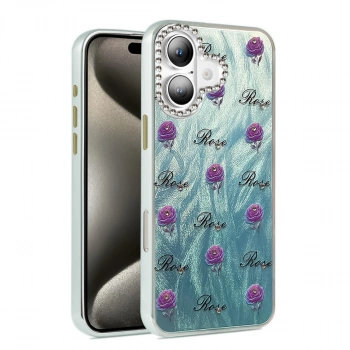 İphone 16 Kılıf Blade Aynalı Desenli Kapak - Desen 9