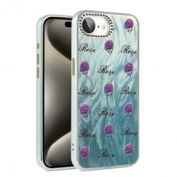 İphone 16e Kılıf Blade Aynalı Desenli Kapak - Desen 9