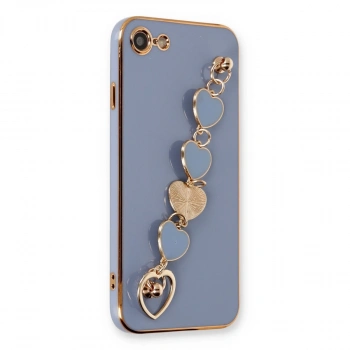 İphone 7 Kılıf Esila Silikon - Gri