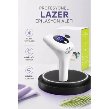 Ipl Lazer Teknolojili Dijital Ekranlı Epilasyon Cihazı
