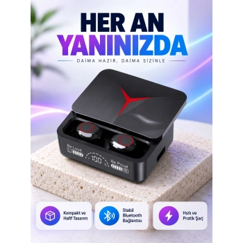 Ipx6 Suya Dayanıklı Kablosuz Kulaklık – Hafif Ve Taşınabilir Tasarım Yeni Nesil