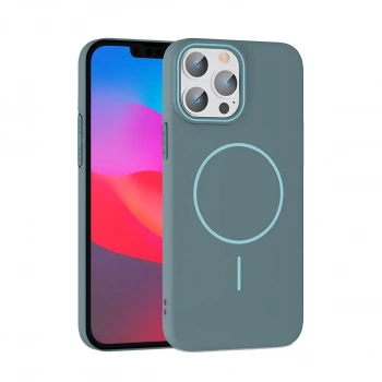 Joko Apple İphone 15 Pro Max Broş Magsafe Kapak - Turkuaz