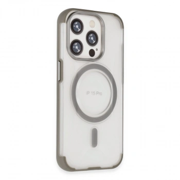 Joko Apple İphone 15 Pro Max Hilton Magsafe Kapak - Titan Gri