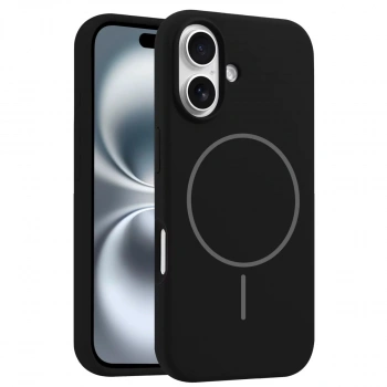 Joko Apple İphone 16 Kılıf Jully Magsafe Kapak - Siyah