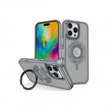 Joko Apple İphone 16 Pro Banza Magsafe Standlı Kapak - Titan Gri
