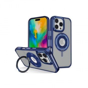 Joko Apple İphone 16 Pro Max Banza Magsafe Standlı Kapak - Lacivert