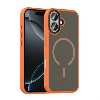 Joko Apple İphone 17 Megane Magsafe Kapak - Turuncu