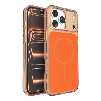 Joko Apple İphone 17 Pro Max Bruma Magsafe Kapak - Turuncu