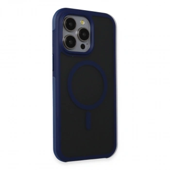 Joko İphone 15 Pro Max Toras Airbag Magsafe Kapak - Lacivert