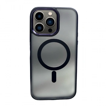 Joko İphone 15 Pro Solid Magsafe Kapak - Derin Mor