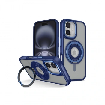 Joko İphone 16 Banza Magsafe Standlı Kapak - Lacivert