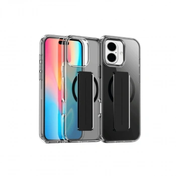 Joko İphone 16 Kılıf Alfa Magsafe Standlı Kapak - Siyah