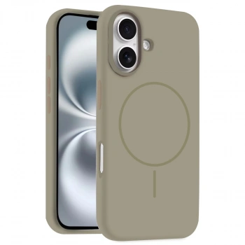 Joko İphone 16 Plus Kılıf Jully Magsafe Kapak - Çöl Titanyum