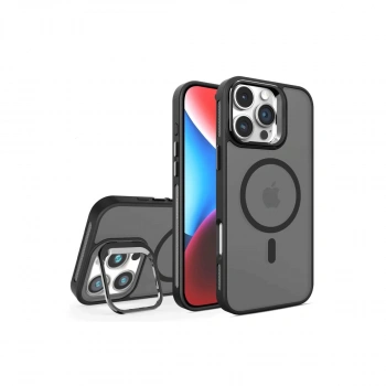 Joko İphone 16 Pro Flet Lens Magsafe Kapak - Siyah