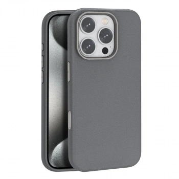 Joko İphone 16 Pro Wonder Deri Magsafe Kapak - Titan Gri