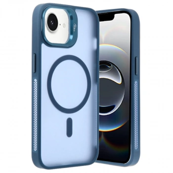 Joko İphone 16e Flet Lens Magsafe Kapak - Lacivert
