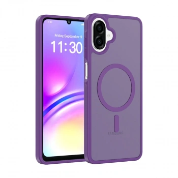 Joko Samsung Galaxy A07 Jota Magsafe Kapak - Derin Mor