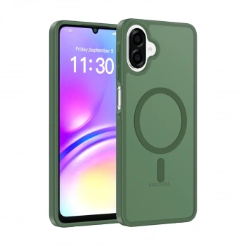 Joko Samsung Galaxy A07 Jota Magsafe Kapak - Koyu Yeşil
