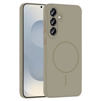 Joko Samsung Galaxy S23 Fe Kılıf Jully Magsafe Kapak - Çöl Titanyum