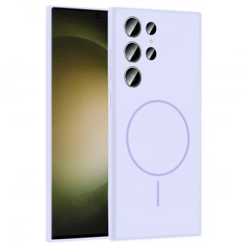 Joko Samsung Galaxy S23 Ultra Kılıf Jully Magsafe Kapak - Lila