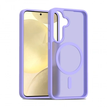 Joko Samsung Galaxy S24 Jota Magsafe Kapak - Lila