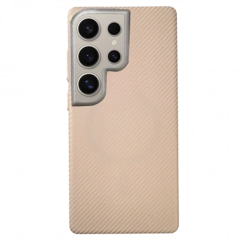 Joko Samsung Galaxy S24 Ultra Besa Magsafe Kapak - Desert