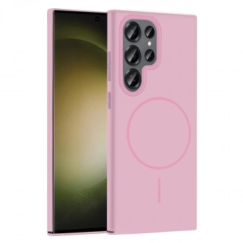 Joko Samsung Galaxy S24 Ultra Broş Magsafe Kapak - Pembe