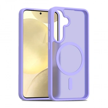 Joko Samsung Galaxy S25 Jota Magsafe Kapak - Lila