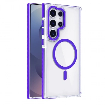 Joko Samsung Galaxy S25 Ultra Bella Magsafe Kapak - Mavi