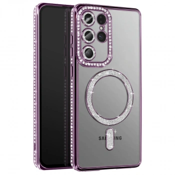 Joko Samsung Galaxy S26 Ultra Joke Simli Magneticsafe Kılıf - Derin Mor