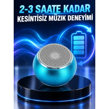 Kablosuz Bluetooth 5.0 Hoparlör | Kompakt Ve Güçlü Ses Yeni Nesil