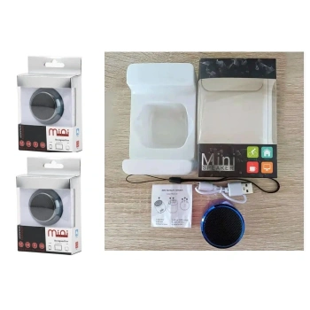 Kablosuz Bluetooth Hoparlör - Ses Bombası 2li Set Tek Bağlantıda (599599)