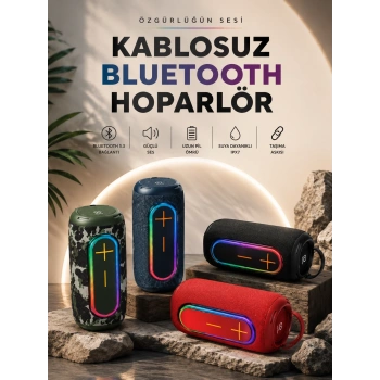 Kablosuz Bluetooth Hoparlör Taşınabilir