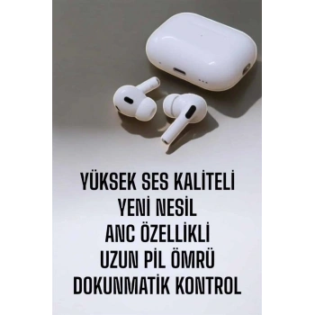 Kablosuz Bluetooth Kulaklık Gürültü Önleme, Su Geçirmez, Mikrofonlu