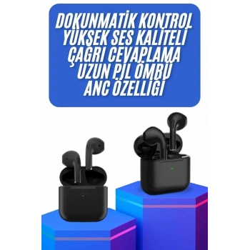 Kablosuz Bluetooth Kulaklık Tws Pro5 Kulaklık Anc Özelliği Dokunmatik Kontrol